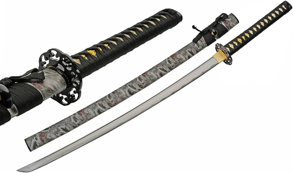 41" SNARLING WOLF SAMURAI