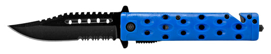 4.75" Spring Assisted Rescue - Blue