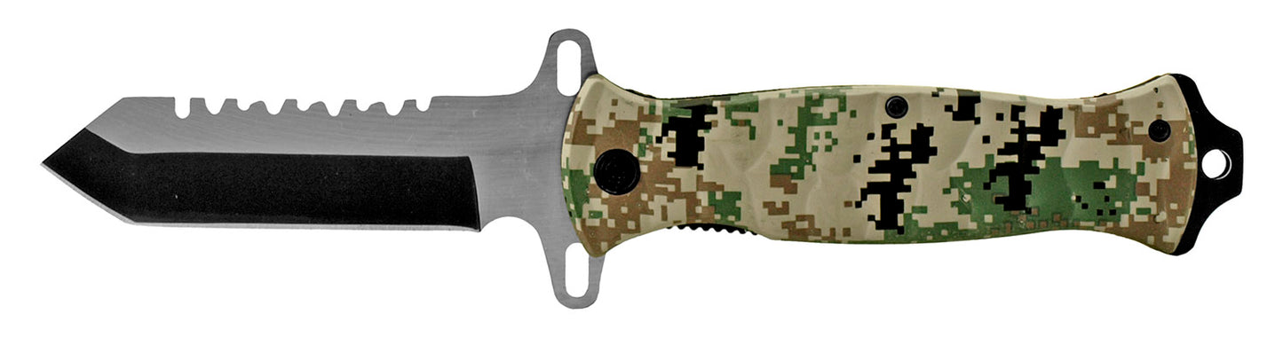 4.75" American Tanto Spring Assisted - Digital Camo