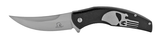 4.75" Grip Built Skinner Spring Assisted Punisher - Black