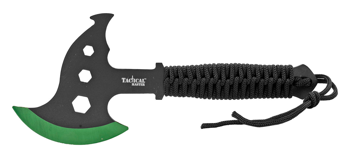 10" Dual Full Tang Throwing Axe Set (multiple colors)