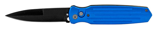 5" Airstream Automatic Push Button Switchblade - Blue