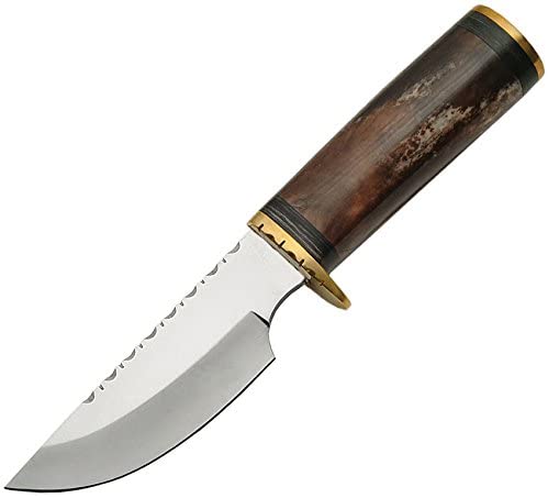 8" FILEWORK SKINNER BROWN BONE