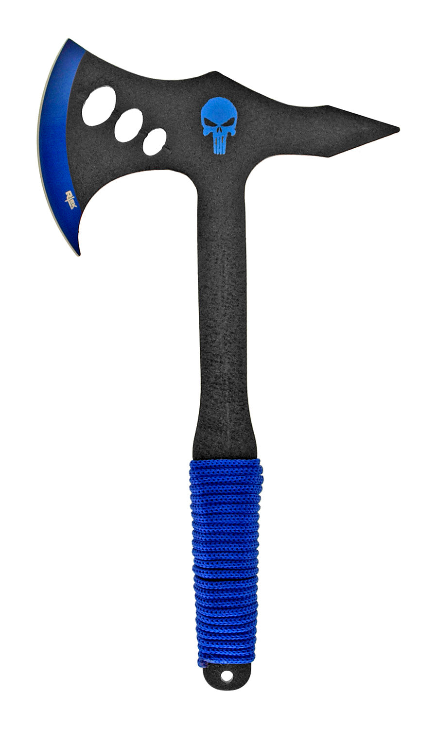 14" Punisher Skull Throwing Head Axe (multiple colors)