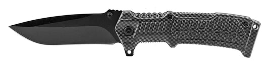 4.75" Hi Tech Spring Assisted - Carbon Fiber