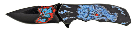 4.75" Werewolf Spring Assisted - Blue