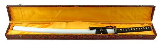 Handmade Full Tang Samurai Katana Sword with Storage (multiple colors)Display Box - SHARP