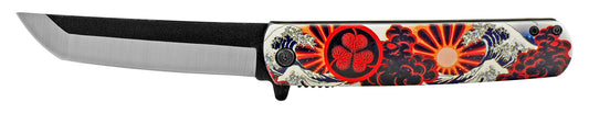 4.75" Mini Tanto Samurai Spring Assisted - Rising Japan