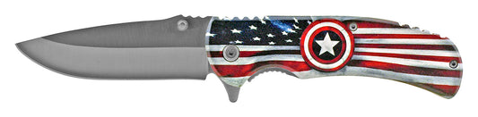 4.5" American Spring Assisted - Captain American