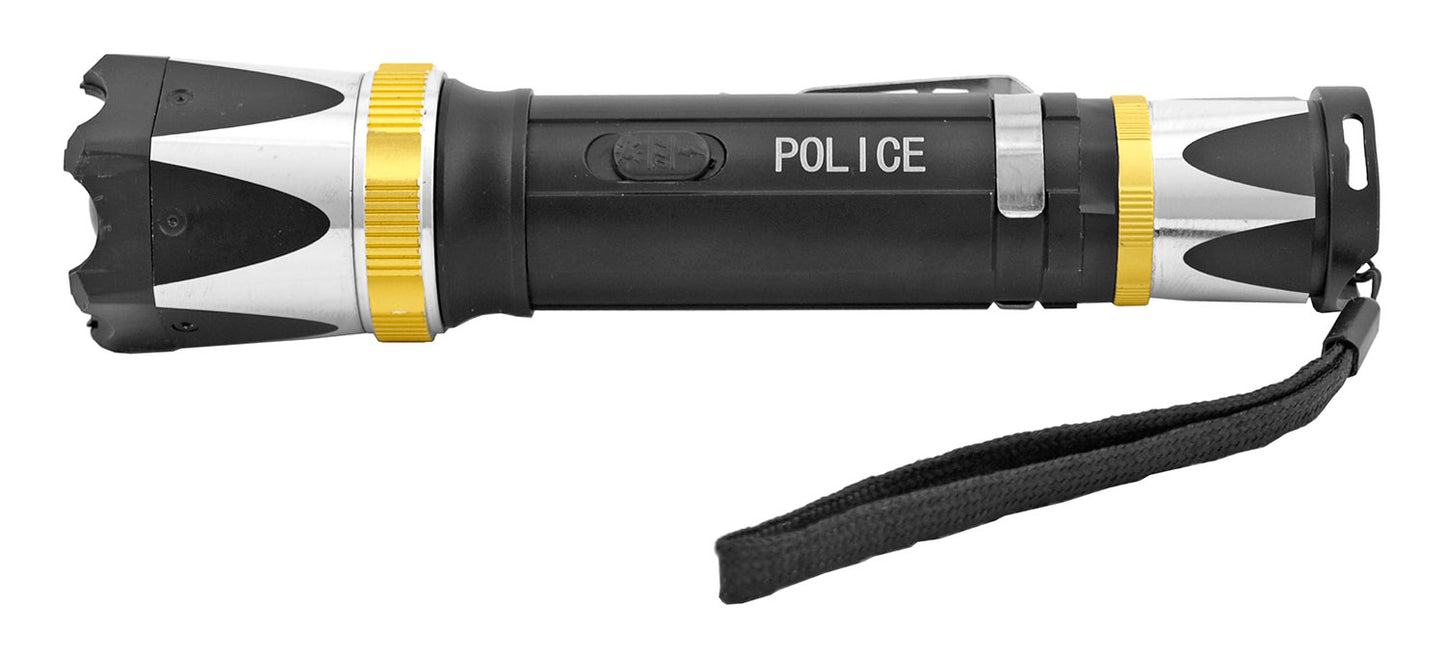 Flashlight Stun Gun with Adjustable Light (multiple colors)