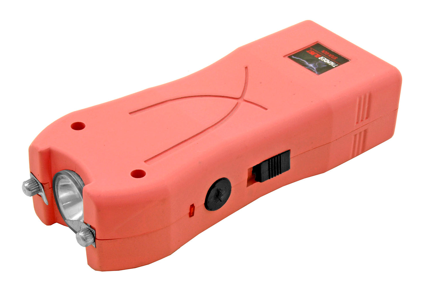 HIgh Voltage Compact Rechargeable Stun Gun with Flashlight (multiple colors)