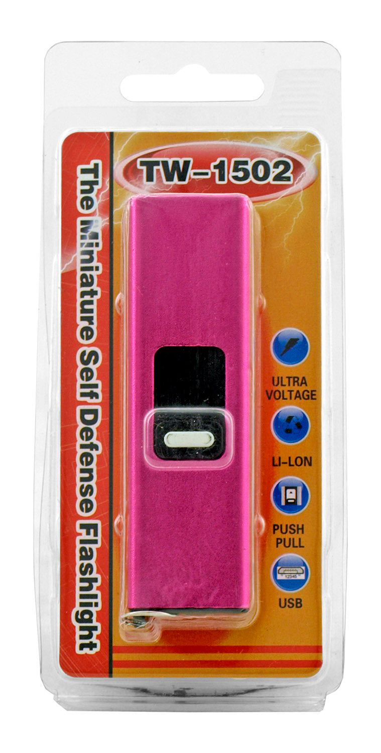 Miniature Flash Drive USB Keychain Stun Gun (multiple colors)