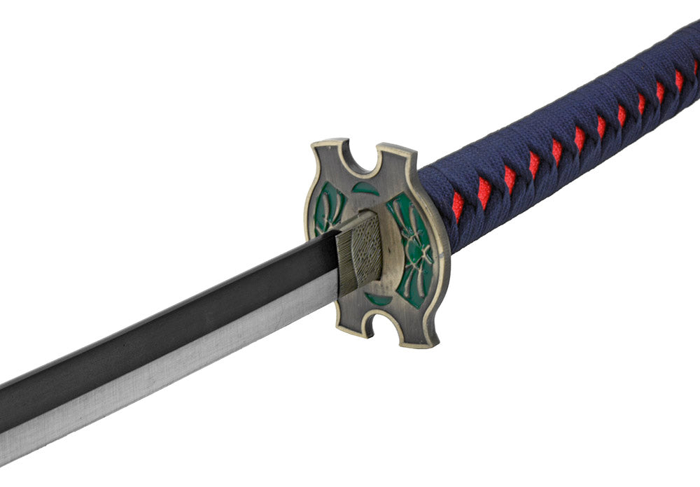 Samurai Katana Sword - Navy and Red Handle