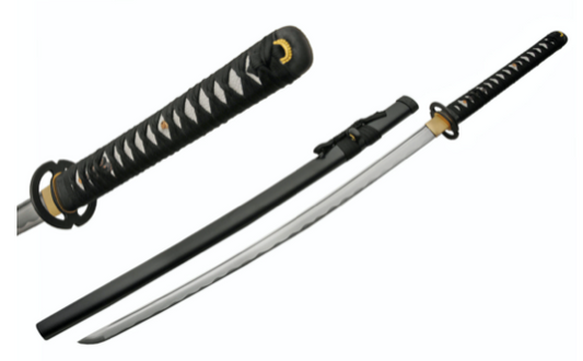 Handmade Full Tang Circle Tsuba Samurai Katana Sword - SHARP