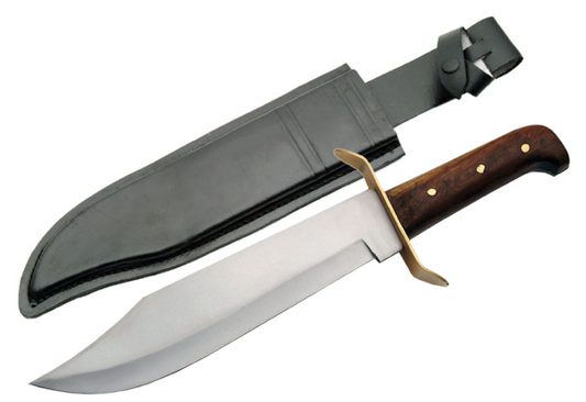 15" STAINLESS STEEL BOWIE KNIFE