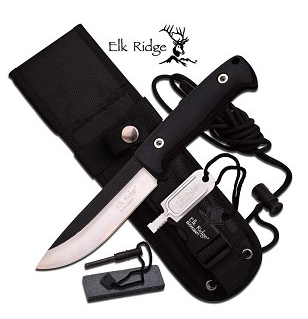 10.5" Fixed Blade Hunting Knife