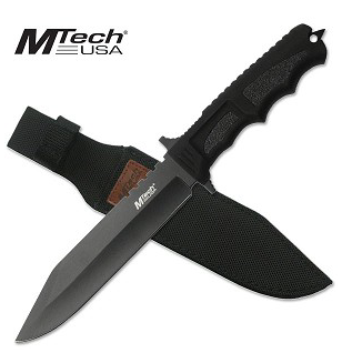 12.25" Tactical Fixed Blade Survival Bowie Knife