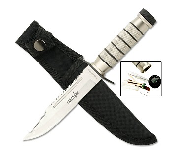9.5" Survival Knife and Kit