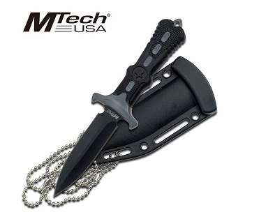 6.5" Tactical Dagger Style Neck Knife