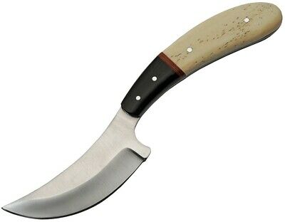 8" BONE HANDLE SKINNING KNIFE (multiple colors)